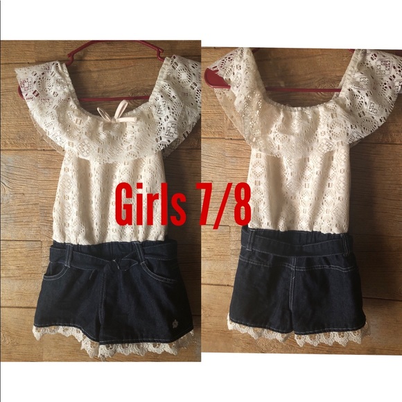 Girls size 7/8 romper❤️👸🏻 - Picture 3 of 3